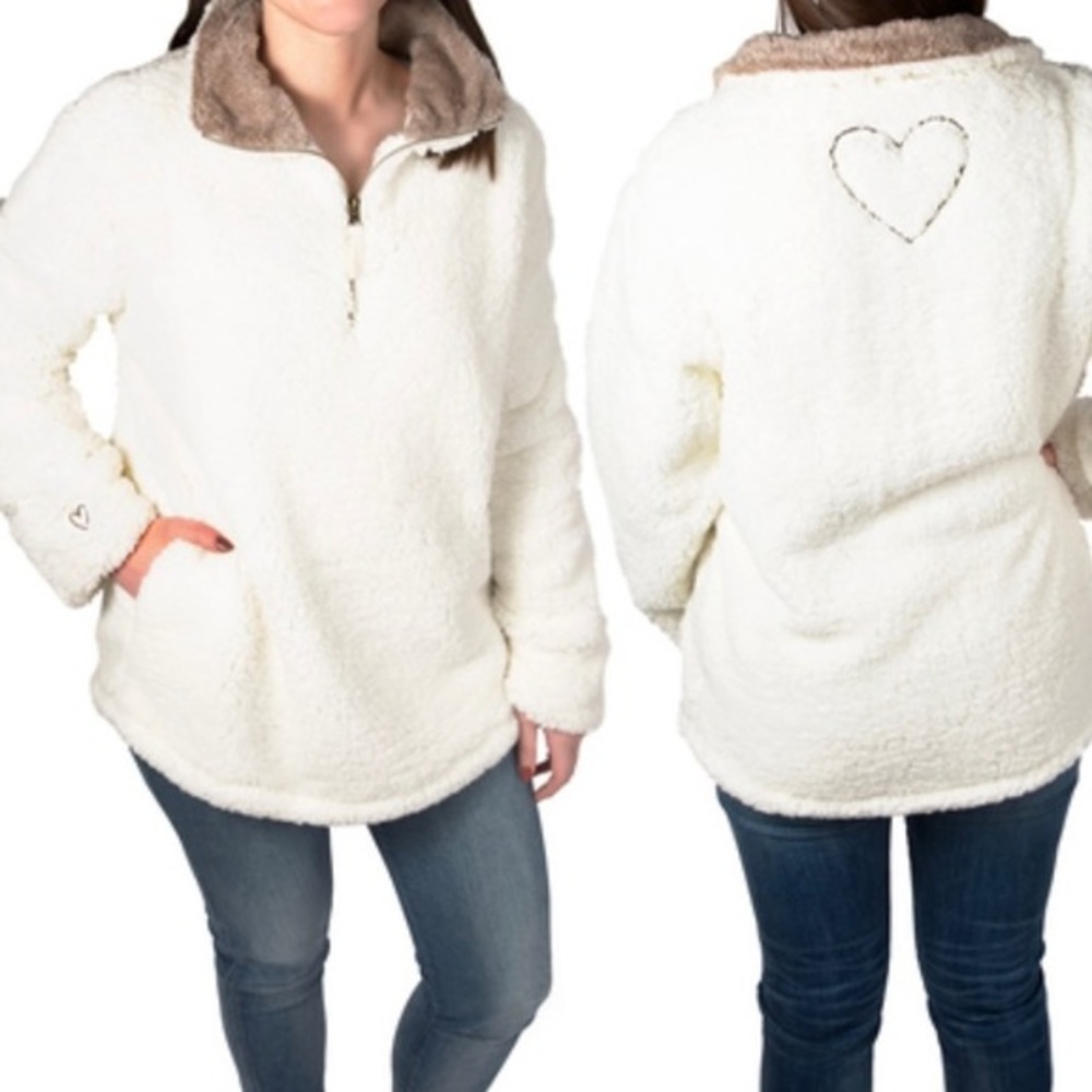 NWT Pavilion Sherpa Pullover size Large